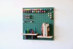 Pegboard 48x48 cmv- Modular Storage based on Wall Shelf - Wood Shelf for your Home - Green